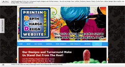 Desktop Screenshot of depthchargedesign.co.uk